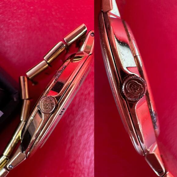 Gucci 3300M Swiss Made Gold Plate Pulp Fiction Winston Wolf Watch New Battery - Picture 5 of 16